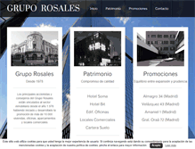Tablet Screenshot of gruporosales.com